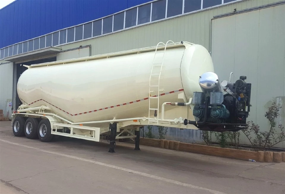 50CBM Bulk Cement Tank Transport Semi-trailer
