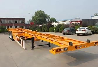 3-Axle 20FT 40FT Skeleton Container Trailer Chassis